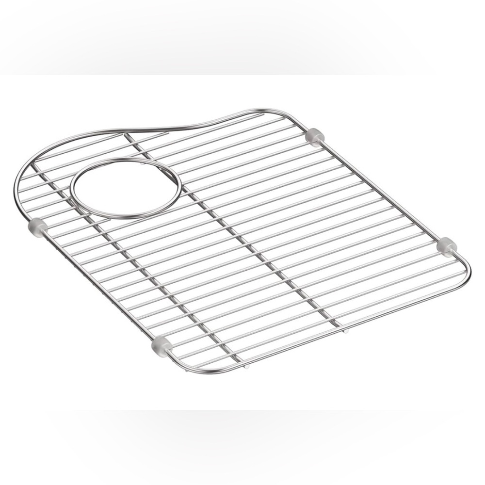 KOHLER 5133-ST Hartland Stainless Steel Sink Rack for Left-Hand Bowl